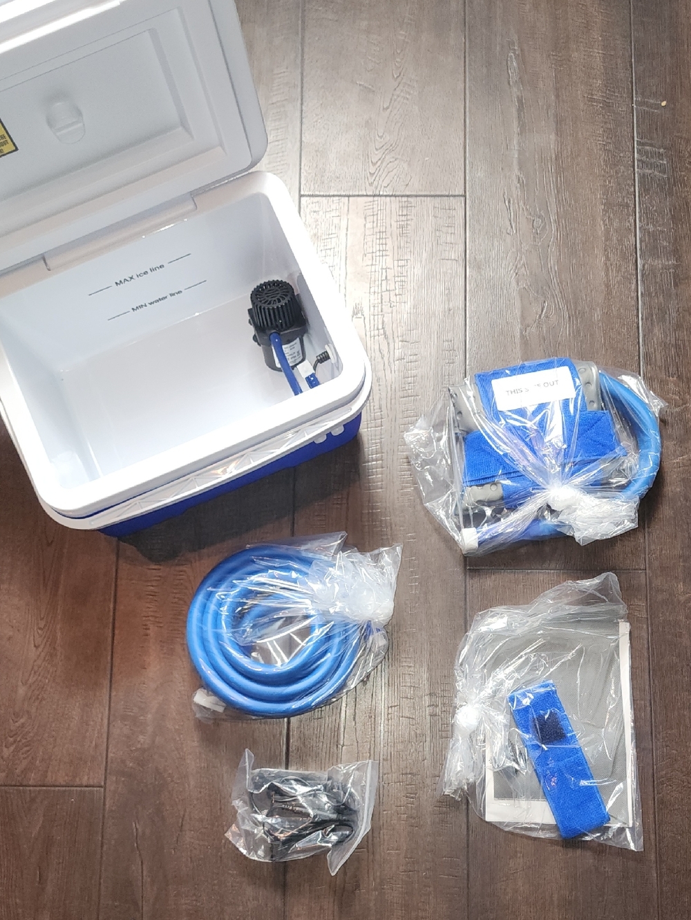 Post Surgery Rotator Cuff Cold Therapy Ice Machine  9 Quart with Timer